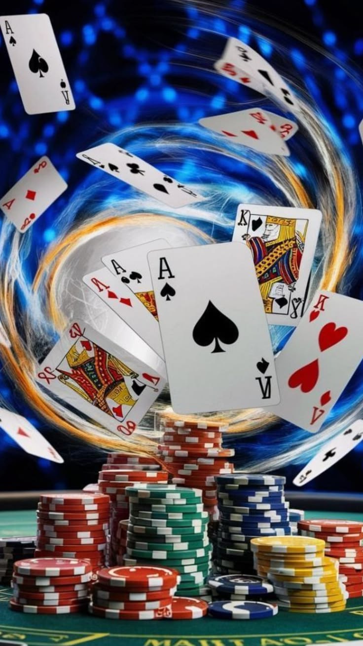 Poker cards and table details